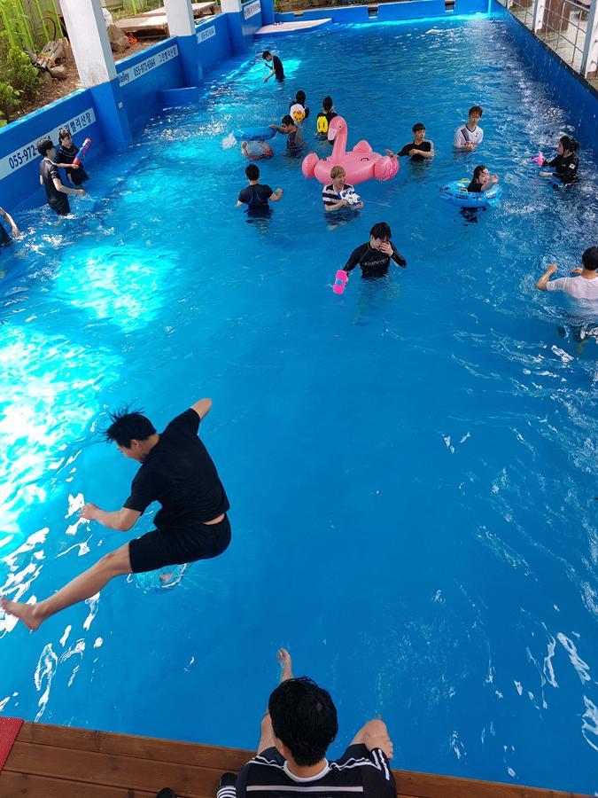 그린 밸리 호텔 Sancheong 외부 사진